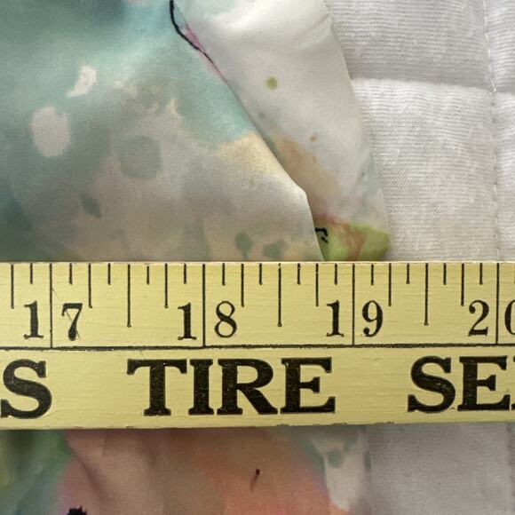 A AMANDA UPRICHARD Dress Womens Medium Colorful Abstract Mini Shift Modern Boho - Picture 6 of 13